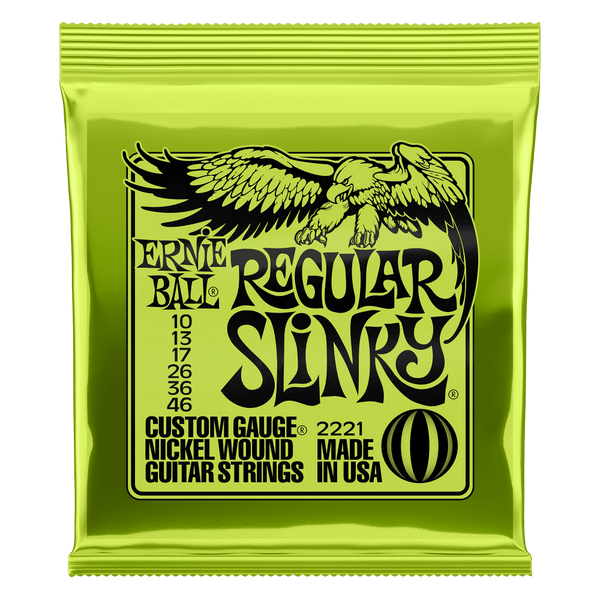 ERNIE BALL REGULAR SLINKY STRINGS 10-46