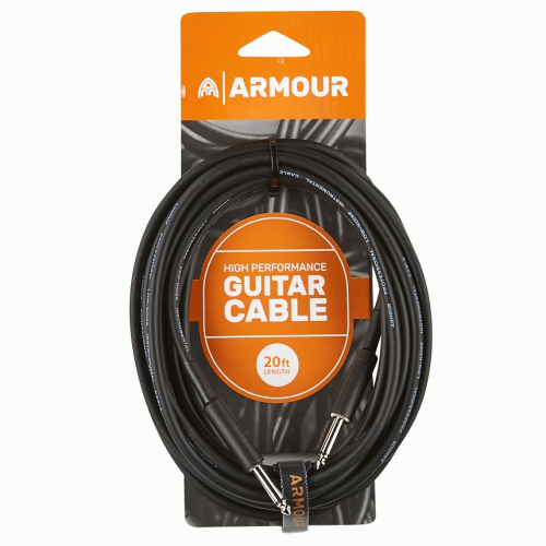 ARMOUR GUITAR LEAD JACK TO JACK 20 FOOT