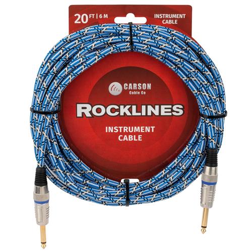 CARSON ROCKLINES 20' BRAIDED BLUE