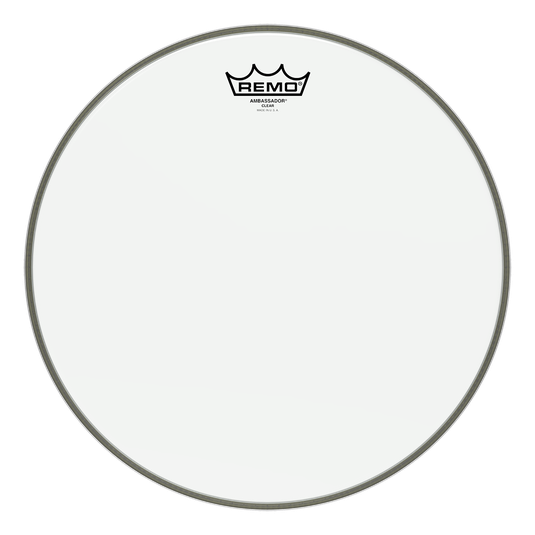 REMO 12" AMBASSADOR CLEAR