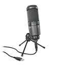 Audio-Technica USB Cardioid Condenser Microphone AT2020USB-X