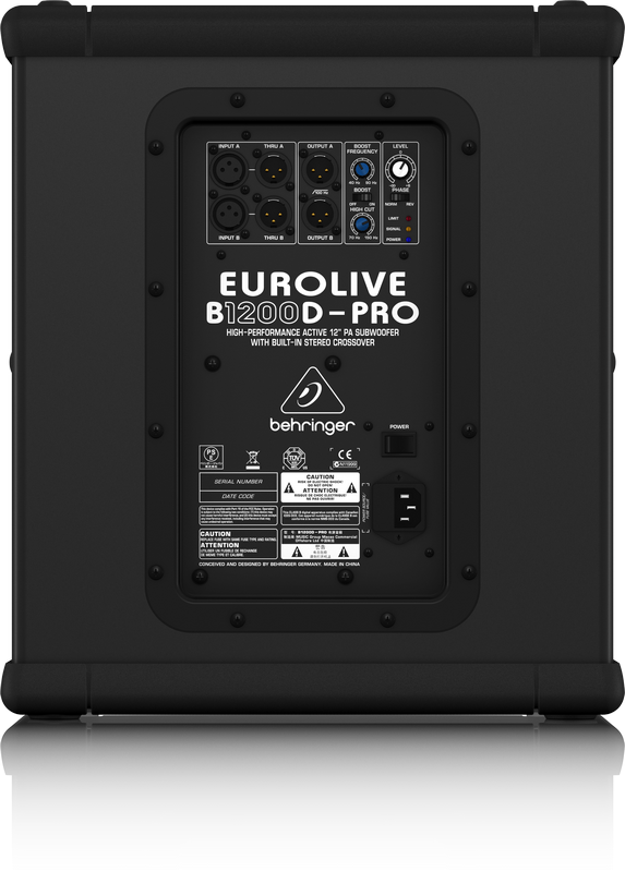 BEHRINGER EUROLIVE B1200D PRO SUBWOOFER – Music Mart