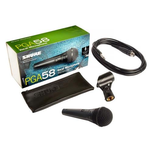 SHURE PGA58QTR VOCAL MICROPHONE