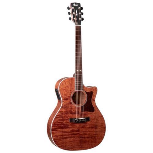 CORT GA5F GRAND AUDITORIUM FLAMED MAHOGANY  ACOUSTIC GUITAR