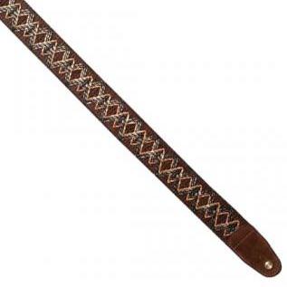 Colonial Leather Lacing & Suede Strap - Chocolate