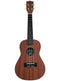 KEALOHA TENOR UKULELE. DARK BROWN FINISH