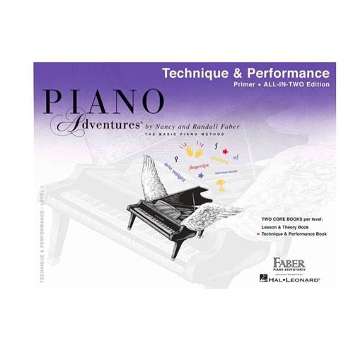PIANO ADVENTURES ALL IN TWO TECH AND PERFORM PRIMER