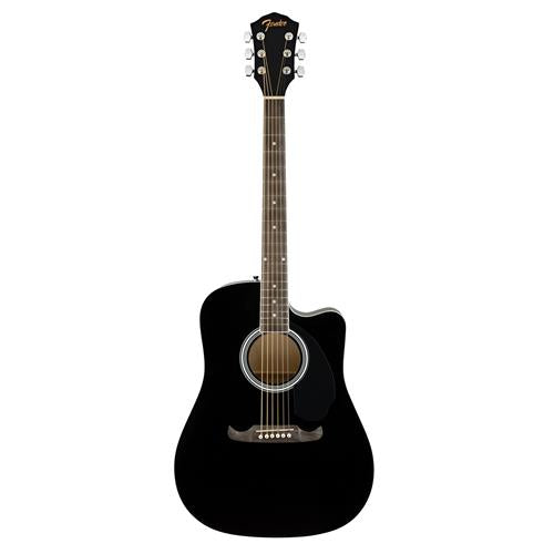 Fender FA-125CE Acoustic Guitar. Black