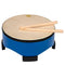 MANO 10" FLOOR DRUM WITH STICKS. BLUE