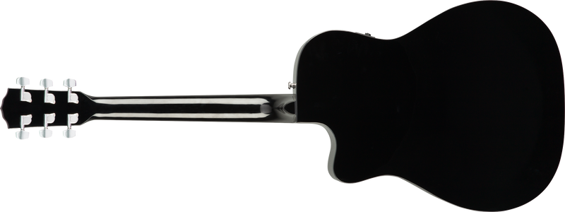 Fender CC-60SCE Concert Acoustic Guitar. Black