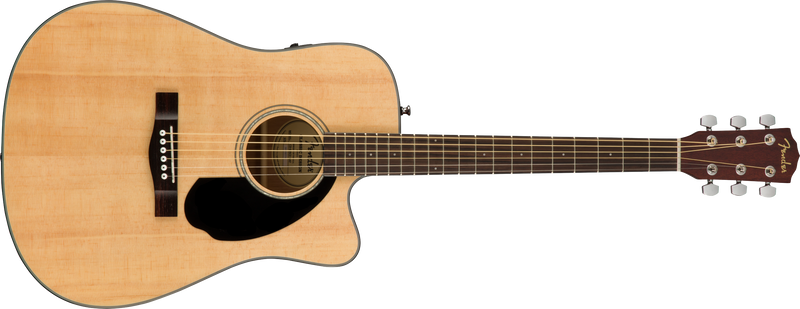 Fender CD-60SCE Acoustic Electric Guitar. Natural