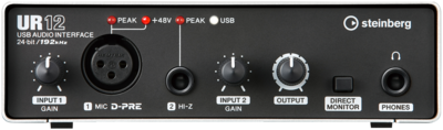 STEINBERG UR12 USB AUDIO INTERFACE