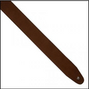 GUITAR STRAP DOUBLE SOFT SUEDE BROWN