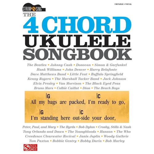 4 CHORD UKULELE SONGBOOK STRUM & SING