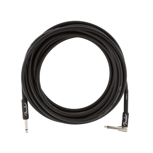 Fender 18.6' Pro Instrument Lead Right Angle - Black