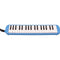 MANO 32 NOTE MELODICA.  BLUE