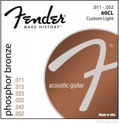 FENDER ACOUSTIC STRINGS 11-52