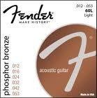 FENDER ACOUSTIC STRINGS 12-53