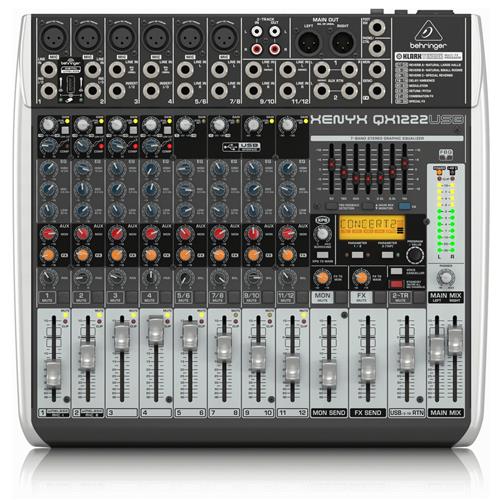 BEHRINGER XENYX QX1222USB MIXER