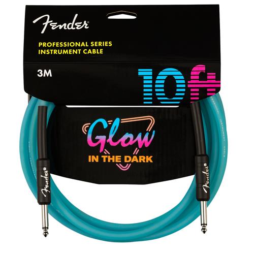 Guitar Lead Fender Pro Glow 10' Blue