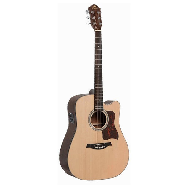 GILMAN ACOUSTIC GUITAR EL/AC DREADNOUGHT BODY
