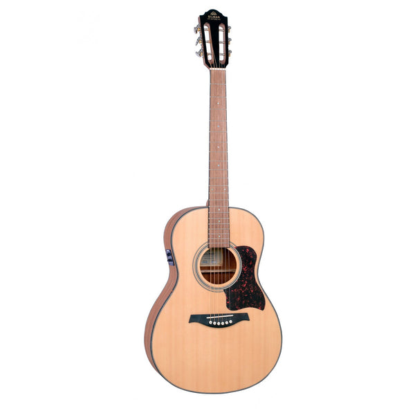 GILMAN ACOUSTIC ELECTRIC GUITAR PALOUR. NATURAL