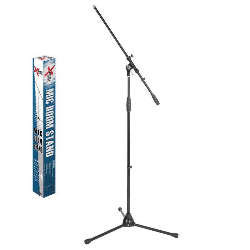 MIC BOOM STAND BLACK