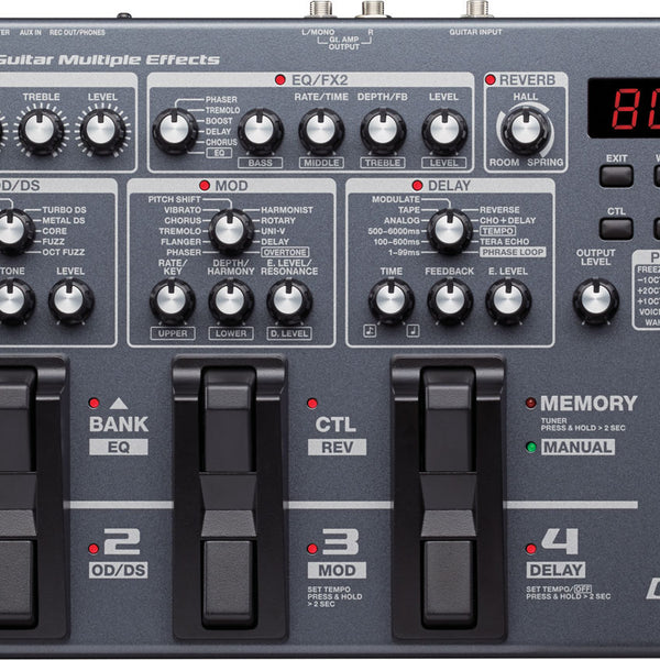 BOSS GUITAR MULTIPLE EFFECTS ME80 – Music Mart