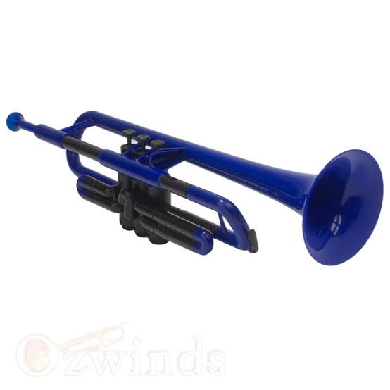 Ptrumpet Plastic Trumpet. Blue