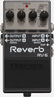 BOSS DIGITAL REVERB RV6