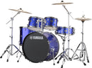 YAMAHA RYDEEN DRUMKIT FUSION PLUS WITH CYMBALS BLUE