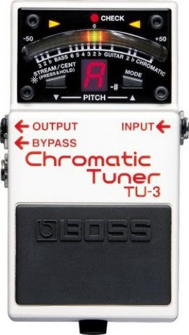 BOSS CHROMATIC GUITAR TUNER TU-3