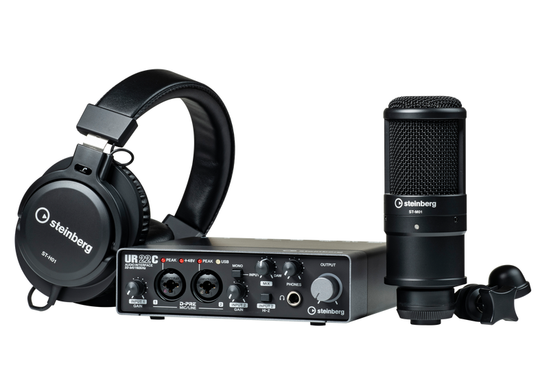 STEINBERG UR22C RECORDING PACK USB 3.0